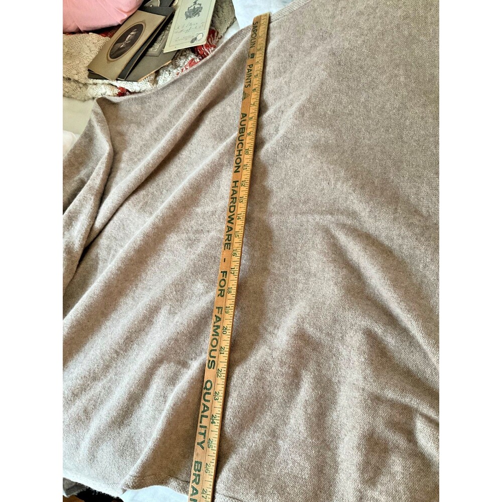 NIP Charter Club 100% Cashmere Oversized Scarf Tr… - image 4